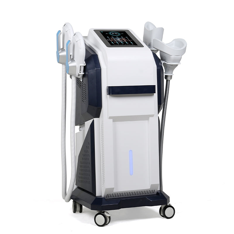 Newest Combination cryo slimming machine and EMSlim 2 in 1 Cryotherapy Body Shaping 2 Cryotherapy Handles | 2 Magnetic Slimming Handles | fat freezing machine