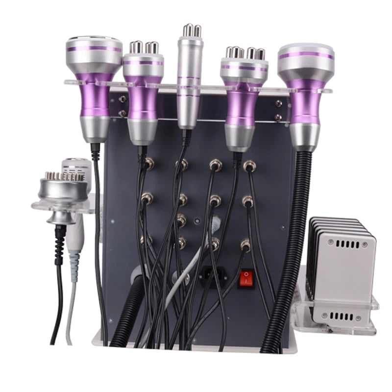 FR-975S 80K Cavitation Machine with Vacuum RF, Multipolar RF & Diode Laser for Fat Reduction & Body Contouring