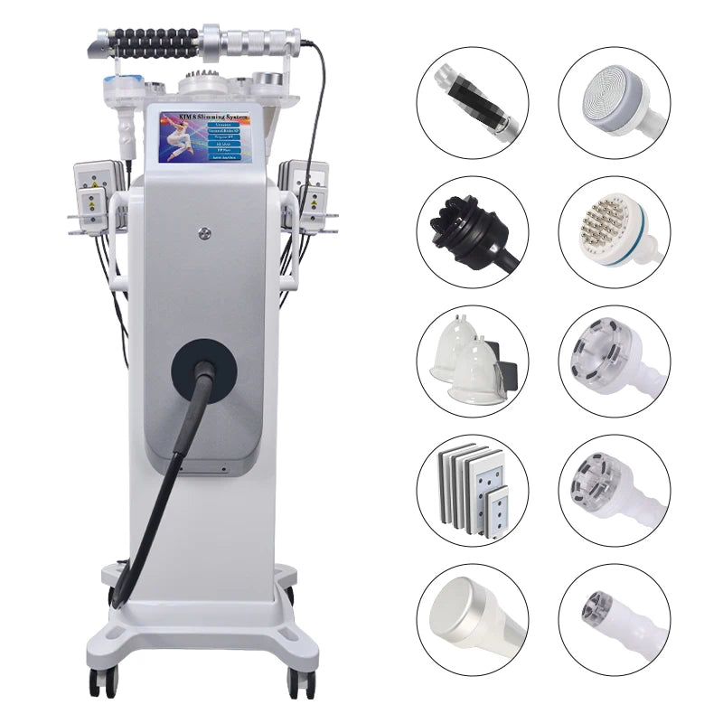 FR-87s 10-in-1 Multifunctional Body Slimming Machine – Professional 80K Cavitation