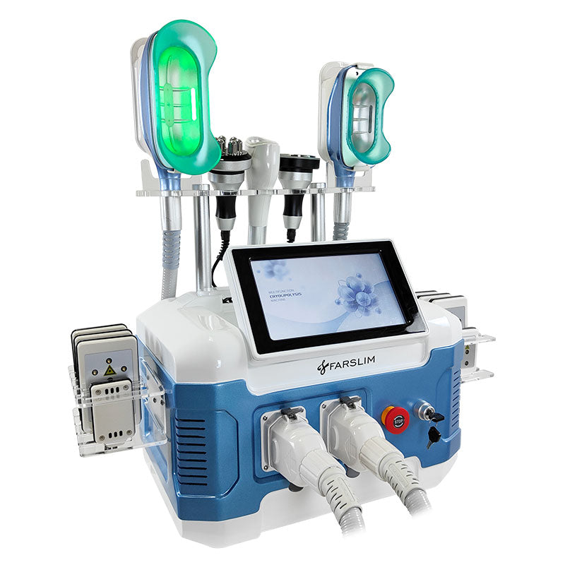 Portable double chin cryolipolysis machine 360 degree cryolipolysis machine | Cavitation RF Lipo lase freezer