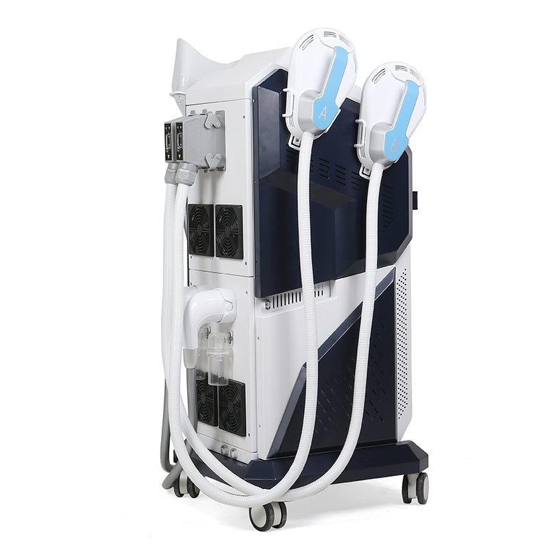 Newest Combination cryo slimming machine and EMSlim 2 in 1 Cryotherapy Body Shaping 2 Cryotherapy Handles | 2 Magnetic Slimming Handles | fat freezing machine