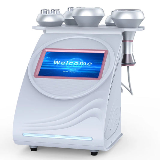 80K Slimming Machine with Multi-Pole RF, Vacuum Negative Pressure & Laser Lipolysis for Fat Reduction & Body Contouring