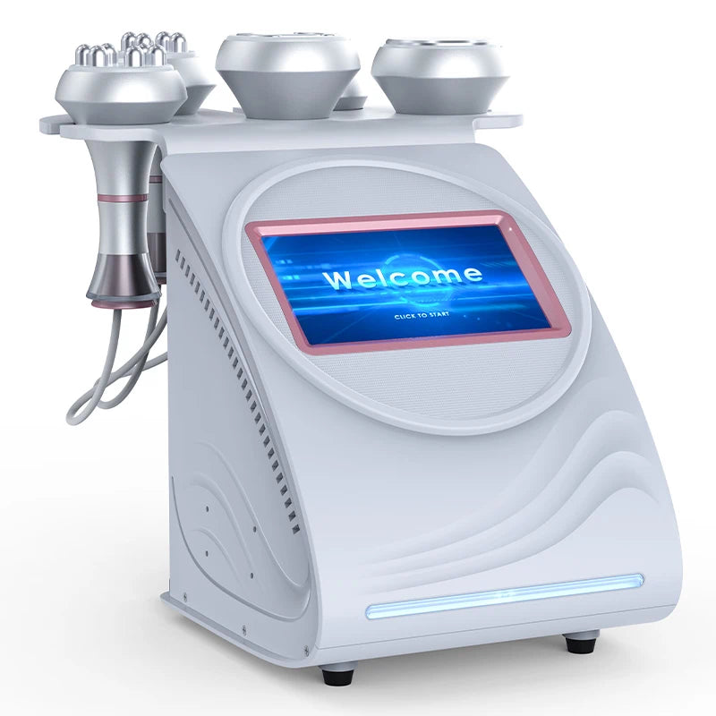 80K Slimming Machine with Multi-Pole RF, Vacuum Negative Pressure & Laser Lipolysis for Fat Reduction & Body Contouring