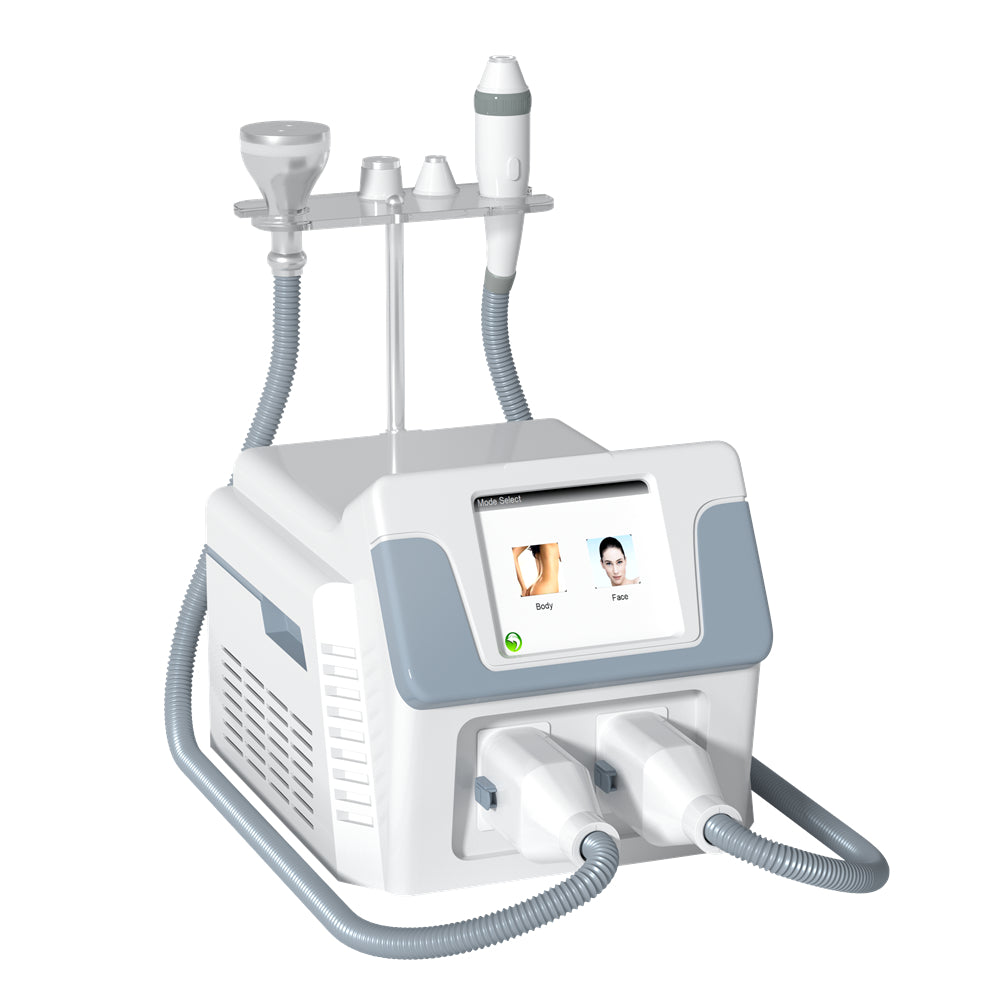 3 in 1 cryoradio lipolysis device 2 handles fat burning + cryofat removal + face lifting beauty machine | FARSLIM