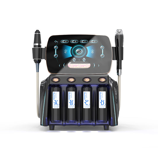 Double Handle Deep Pore Cleansing Device | FR-D65 Bubble Feishuttle Facial Machine for Hydration & Exfoliation