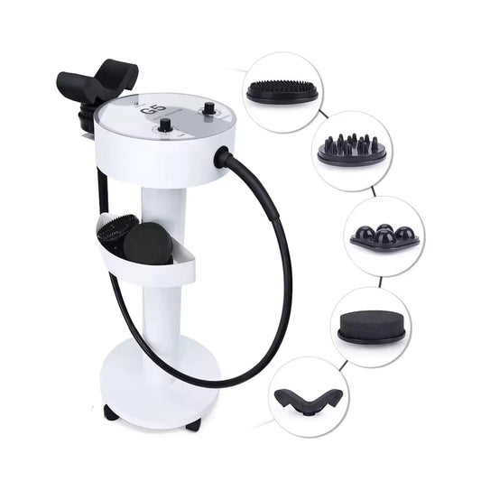 FR-圆形G5 Round G5 Vibrating Massage Machine with 5 Massage Heads for Body Shaping