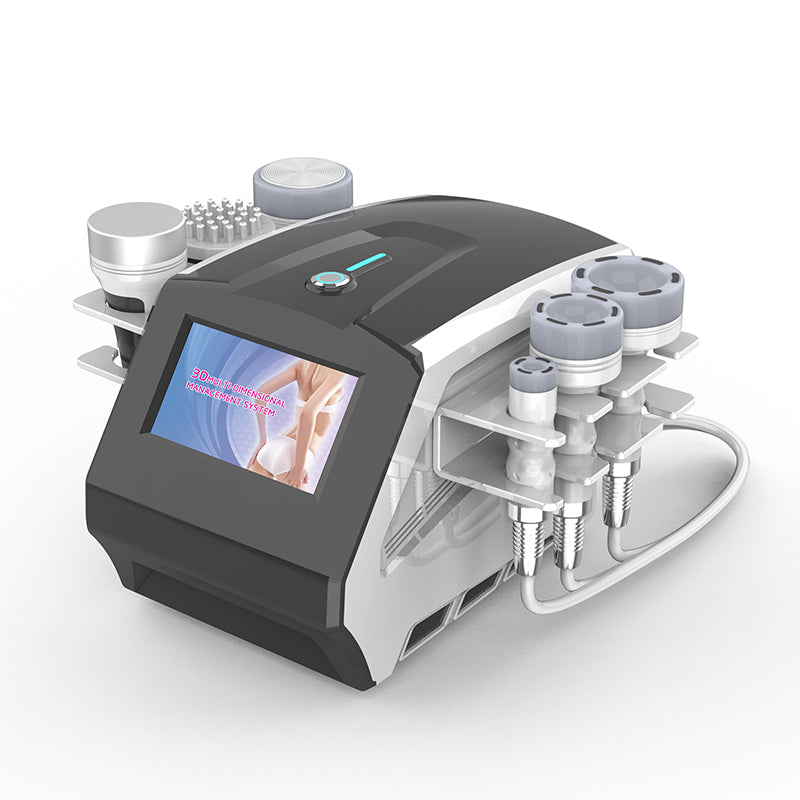 6 in 1 body shaping  vaccum Roller RF Radio Frequency Weight Loss cavitation machine