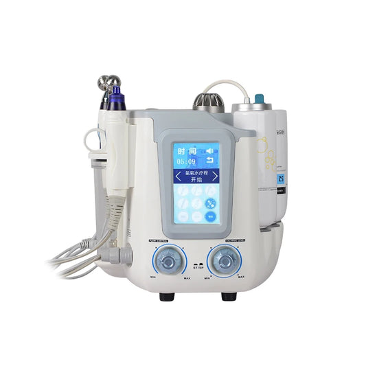 FR-H2O2 AquaPeel & Water Galvanic Machine – Hydrogen Oxygen Bubble Spiral Peeling