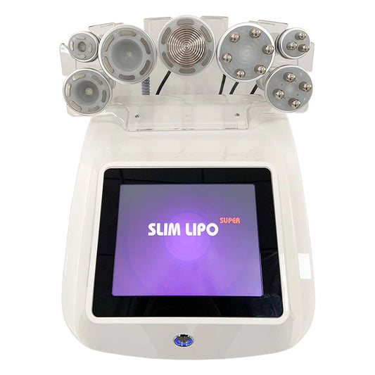 FR-6001 Slim Lipo Super Cavitation RF Machine with Vacuum & Multipolar RF for Fat Reduction & Body Contouring
