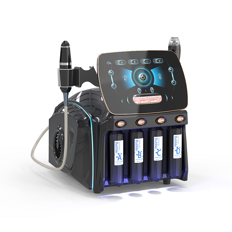 Double Handle Deep Pore Cleansing Device | FR-D65 Bubble Feishuttle Facial Machine for Hydration & Exfoliation