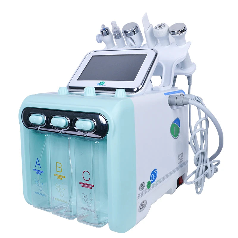 Upgraded 6 in1 Water Oxygen Facialbeauty Machine: FR-W05x