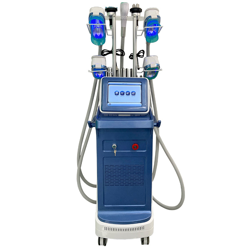6-in-1 multifunctional cryolipolysis machine 360 angle surrounding cryolipolysis slimming machine Cryo+lipo laser+40k cavitation+RF freeze double chin removal|FARSKIM