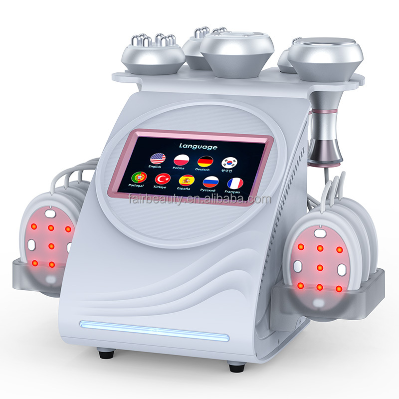 80K Slimming Machine with Multi-Pole RF, Vacuum Negative Pressure & Laser Lipolysis for Fat Reduction & Body Contouring