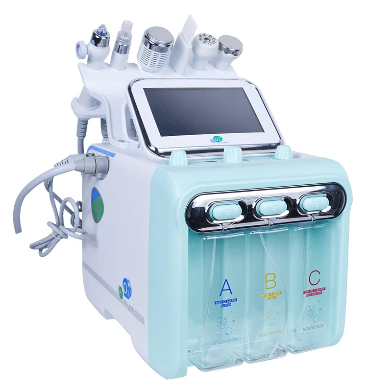 Upgraded 6 in1 Water Oxygen Facialbeauty Machine: FR-W05x