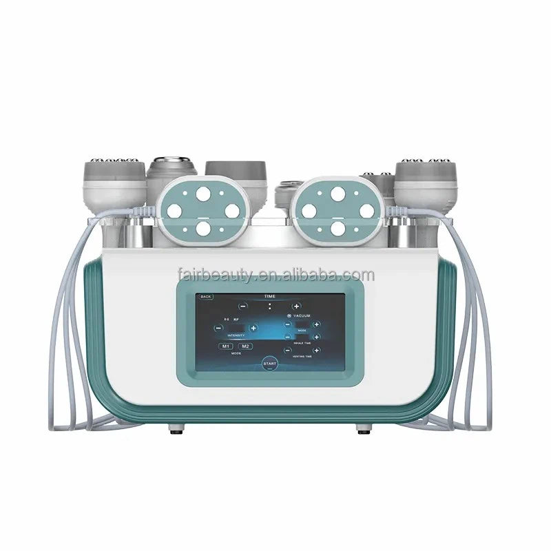 FR-800 Slimming Queen 40K Multipoles RF Vacuum Cavitation Slimming Machine with Cooling Hammer & Laser Paddles