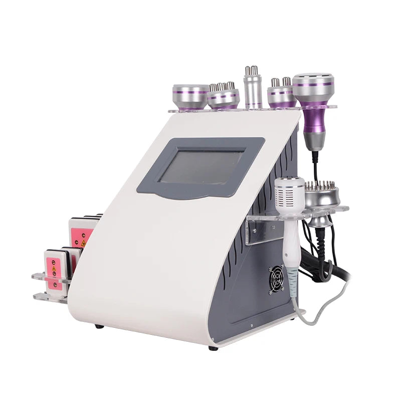 FR-975S 80K Cavitation Machine with Vacuum RF, Multipolar RF & Diode Laser for Fat Reduction & Body Contouring