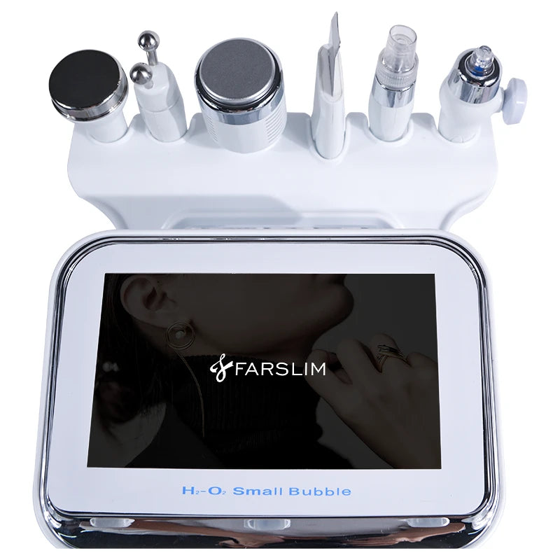 Upgraded 6 in1 Water Oxygen Facialbeauty Machine: FR-W05x