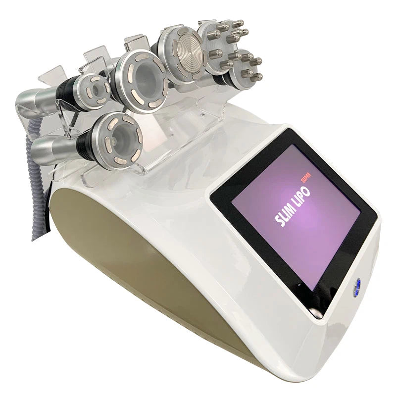 FR-6001 Slim Lipo Super Cavitation RF Machine with Vacuum & Multipolar RF for Fat Reduction & Body Contouring