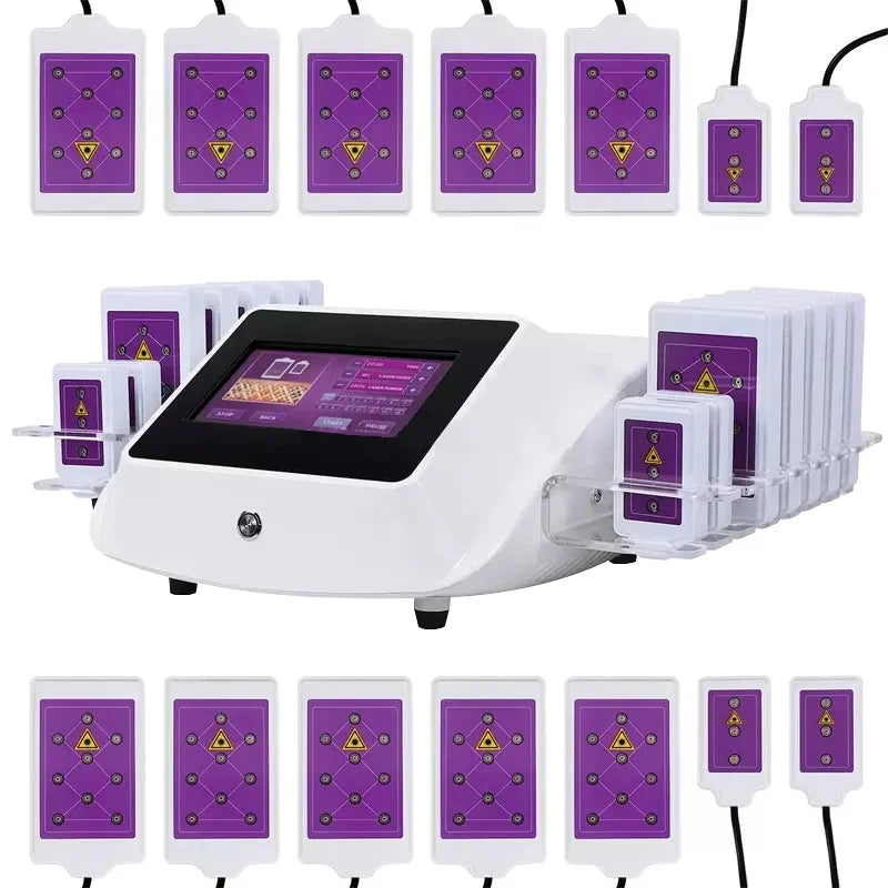 FR-6002 5-in-1 Cavitation RF Slimming Machine with Vacuum, Multipolar RF & Laser for Fat Reduction & Contouring