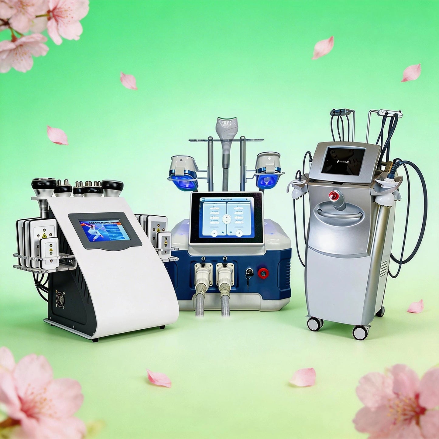 Spring Promotion Cryo Freezing Slimming Machine+Liposuction Vacuum Fat Removal Machine+4D Venus Lega-C Body Shaping Beauty Machine