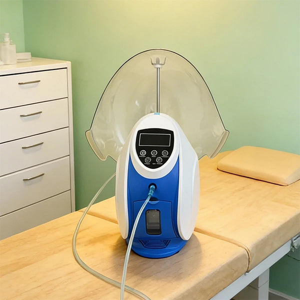 FR-AQ9 2 in 1 Oxygen Dome Facial Care Machine with Seven Color LED Mask for Beauty Salons