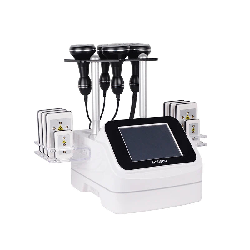 FR-679A 5-in-1 Cavitation RF Slimming Machine with Vacuum, Multipolar RF & Laser for Fat Reduction & Body Contouring