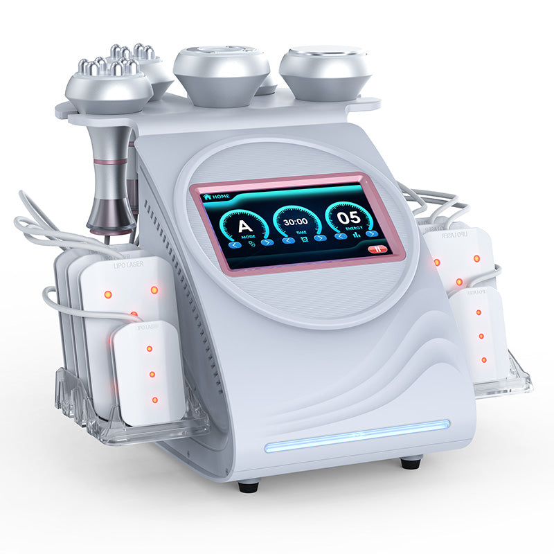 80K Slimming Machine with Multi-Pole RF, Vacuum Negative Pressure & Laser Lipolysis for Fat Reduction & Body Contouring