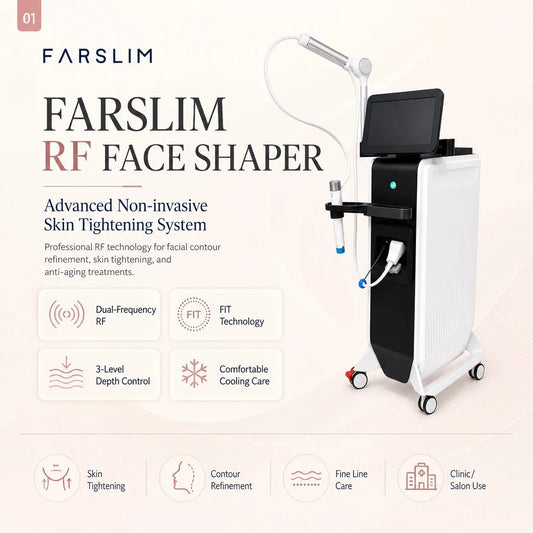 FARSLIM RF Face Shaper professional dual-frequency facial skin tightening system.