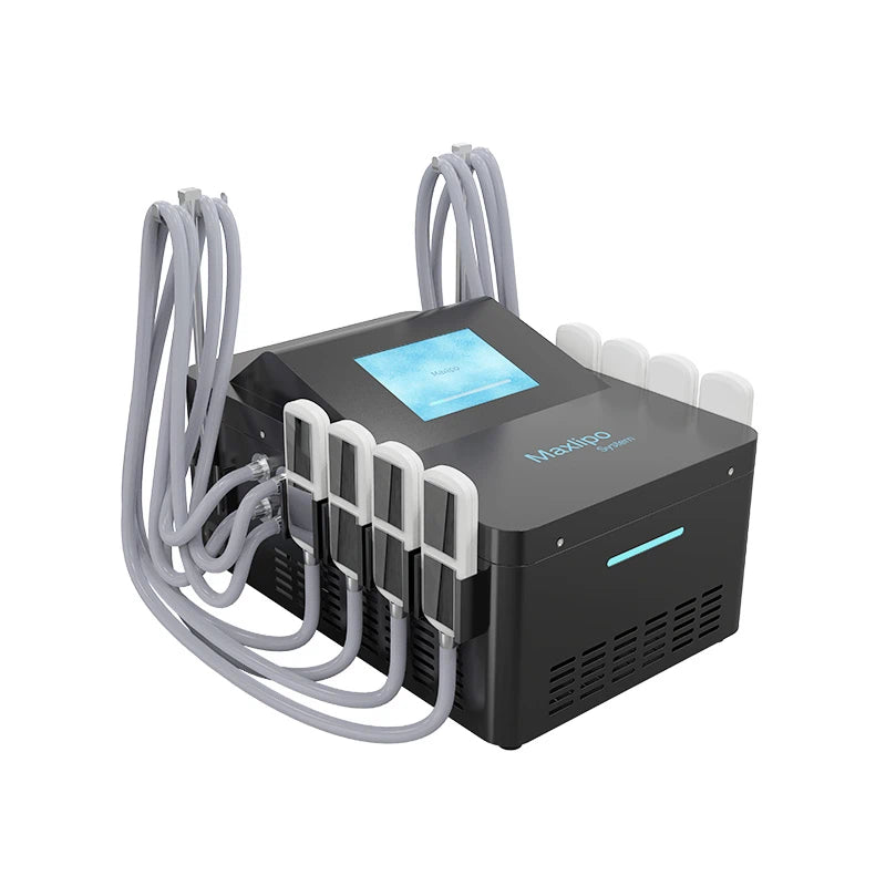 XM-278 PRO Maxlipo EMS Cryo Slimming Machine with 8 Pads for Fat Freezing & Body Contouring