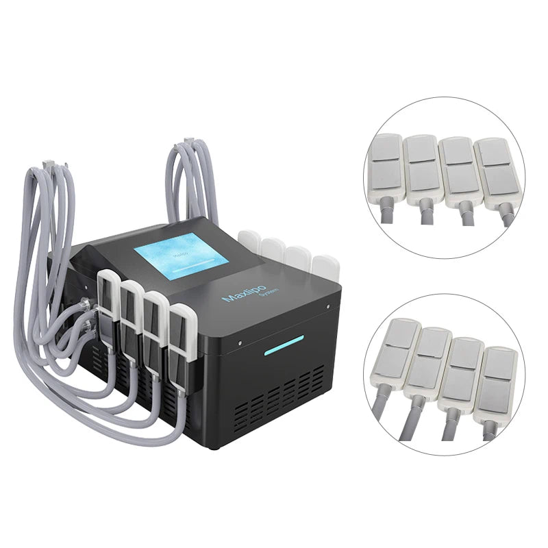 XM-278 PRO Maxlipo EMS Cryo Slimming Machine with 8 Pads for Fat Freezing & Body Contouring