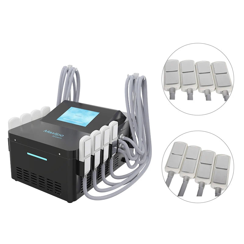 XM-278 PRO Maxlipo EMS Cryo Slimming Machine with 8 Pads for Fat Freezing & Body Contouring